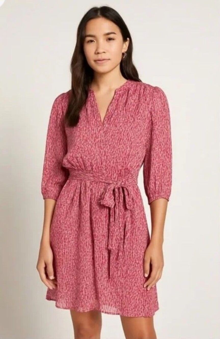 Evereve Women's Large Joyce Dress V-Neck NWT